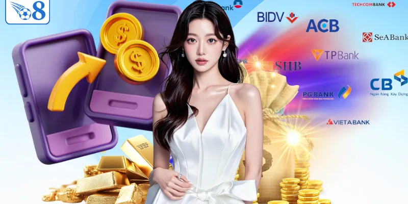 O8 – Truy Cập Trang MUSHROOMBAR Chính Thức O8 > Nạp Đầu Thưởng 100% 14 Thao tác nạp tiền vào tài khoản game